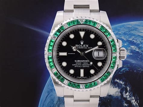 rolex submariner emerald special edition|rolex oyster perpetual submariner.